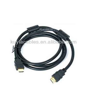 HDMI Ceritified 1.4v cabo com fichas de metal Fabricante